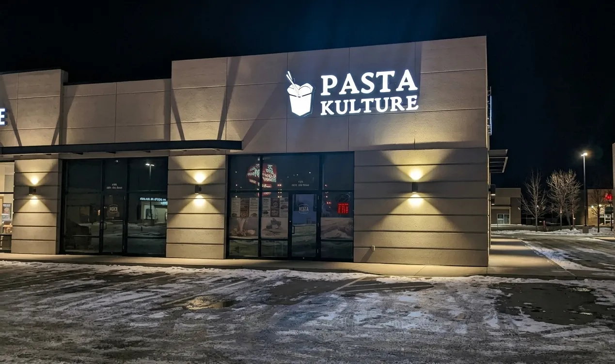 Pasta Kulture catering menu — appetizers, platters, salads and sweets for Wetaskiwin events